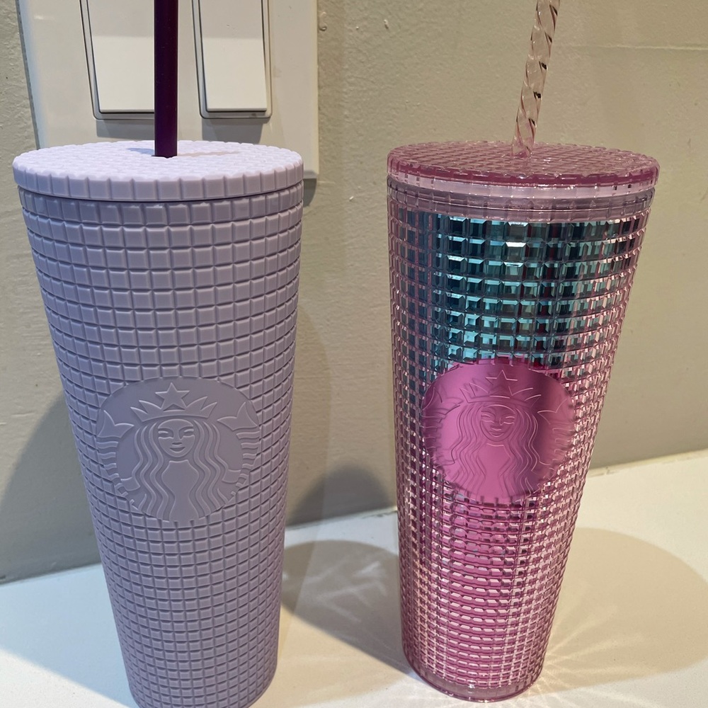 Brand new Starbucks cups.
